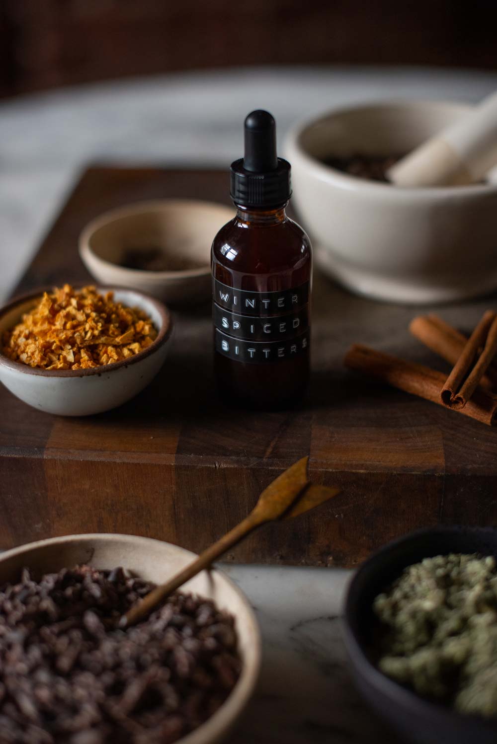 Winter Spiced Herbal Bitters for Digestive...